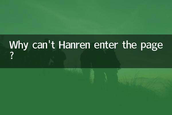 Почему Ханрен не может войти на страницу?