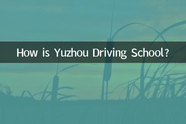 Как обстоят дела в автошколе Ючжоу?
