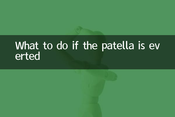 What to do if the patella is everted