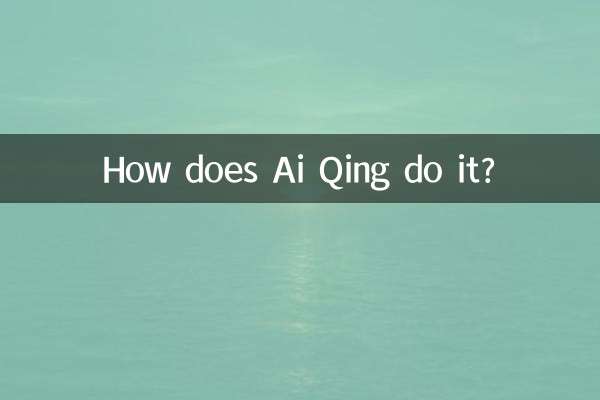 Ai Qingはどうやってそれを行うのですか？
