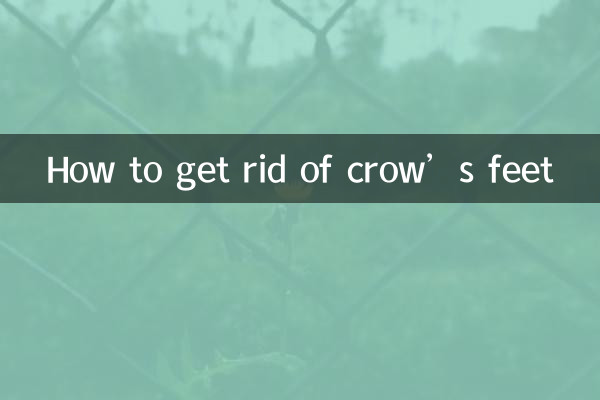 So werden Sie Krähenfüße los