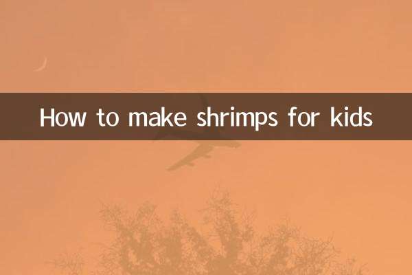 Come preparare i gamberetti per i bambini
