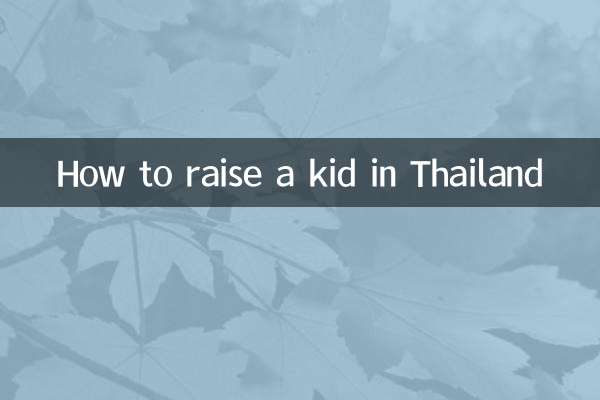 Wie man in Thailand ein Kind großzieht