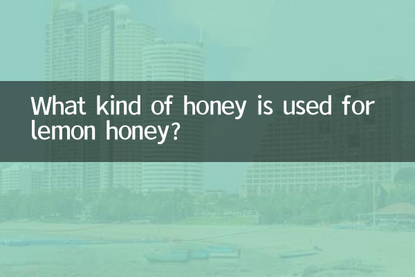 What kind of honey is used for lemon honey?