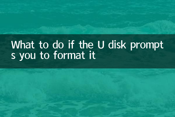 यदि यू डिस्क आपको इसे फ़ॉर्मेट करने के लिए कहे तो क्या करें?