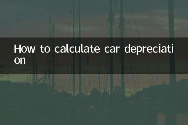 So berechnen Sie den Wertverlust eines Autos