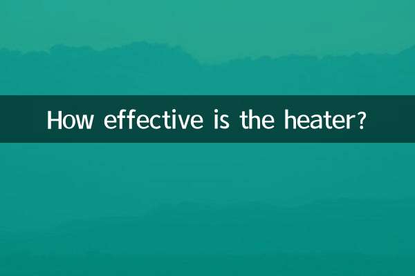 হিটার কতটা কার্যকর?