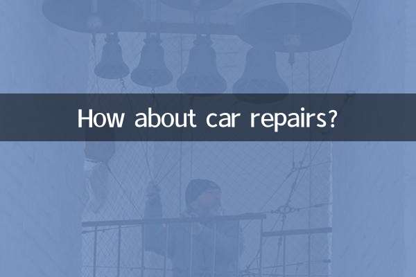 ¿Qué tal las reparaciones de automóviles?