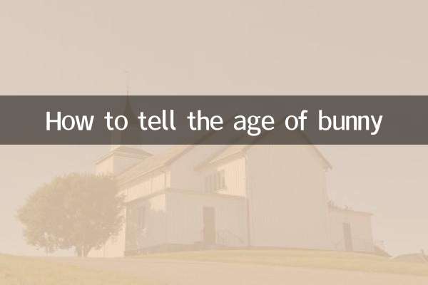 Come capire l'età del coniglio
