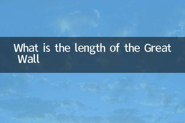 গ্রেট ওয়ালের দৈর্ঘ্য কত?