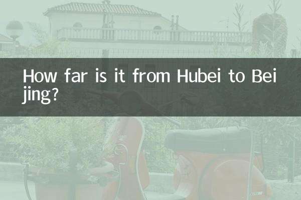 湖北到北京多少公里