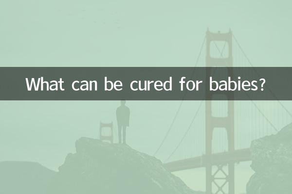 O que pode ser curado para bebês?