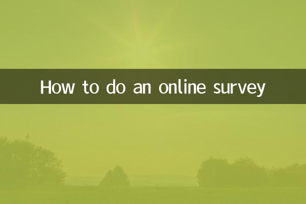 So führen Sie eine Online-Umfrage durch