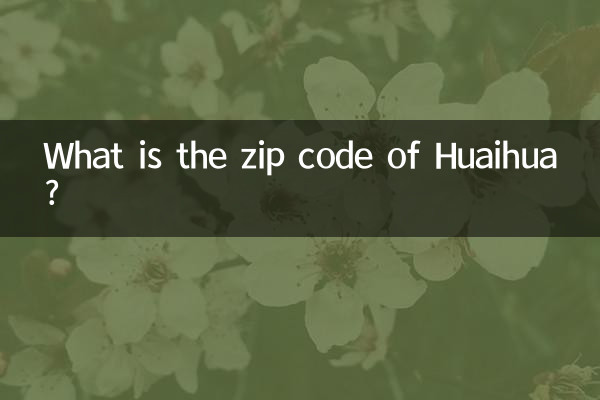 ¿Cuál es el código postal de Huaihua?