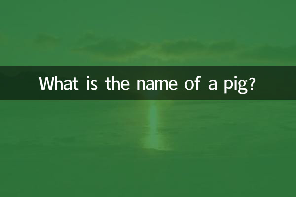 Как зовут свинью?