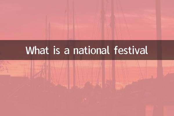 O que é um festival nacional