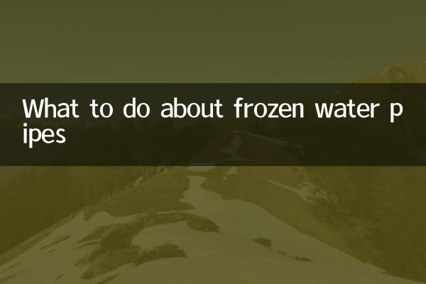 凍水管怎麼辦