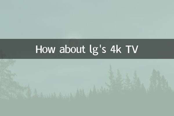 ¿Qué tal la televisión 4K de LG?