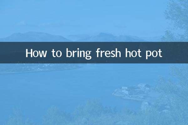 Como trazer uma panela quente fresca