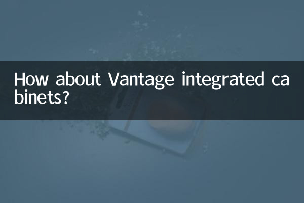 Wie wäre es mit integrierten Vantage-Schränken?