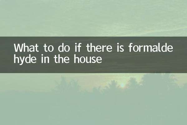 Qué hacer si hay formaldehído en casa.