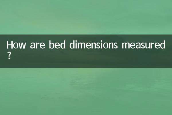 Wie werden Bettmaße gemessen?