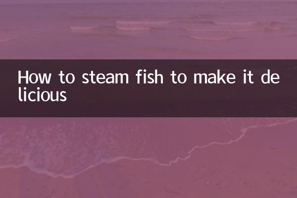 Come cuocere il pesce al vapore per renderlo delizioso