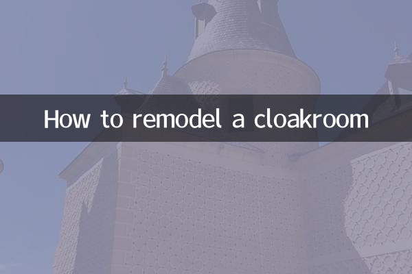 Come ristrutturare un guardaroba