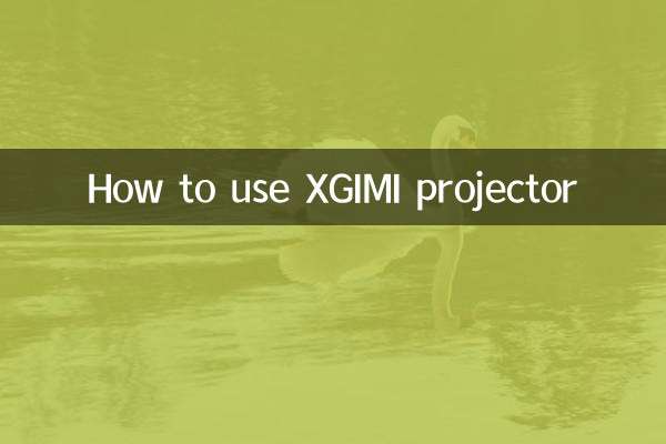 Comment utiliser le projecteur XGIMI