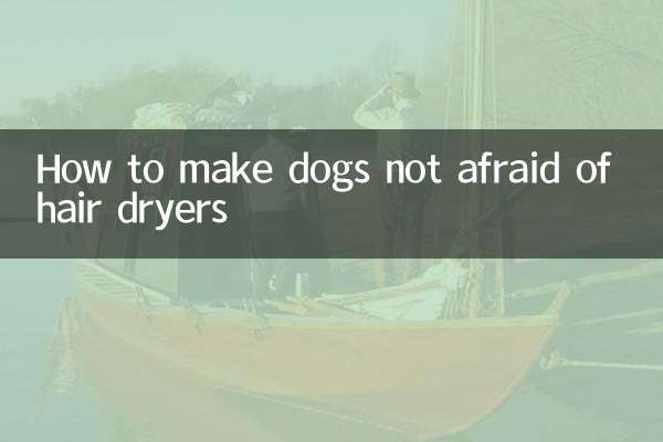 怎麼讓狗不怕吹風機