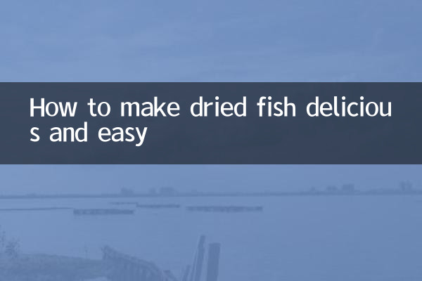 Как приготовить сушеную рыбу вкусно и просто