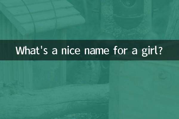 여자에게 좋은 이름은 무엇입니까?