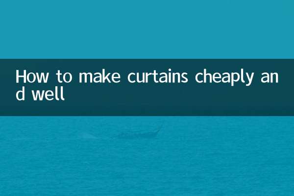 چگونه پرده را ارزان و خوب بسازیم