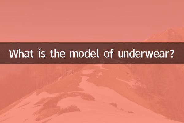 Qual é o modelo da cueca?