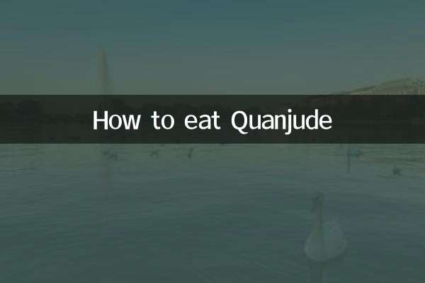 How to eat Quanjude