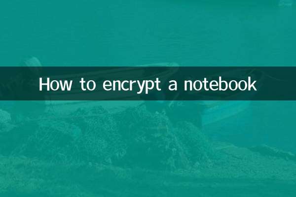 Come crittografare un notebook