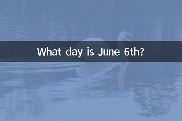 6月6日は何の日ですか?