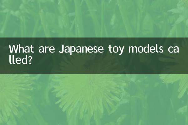 به مدل های اسباب بازی ژاپنی چه می گویند؟