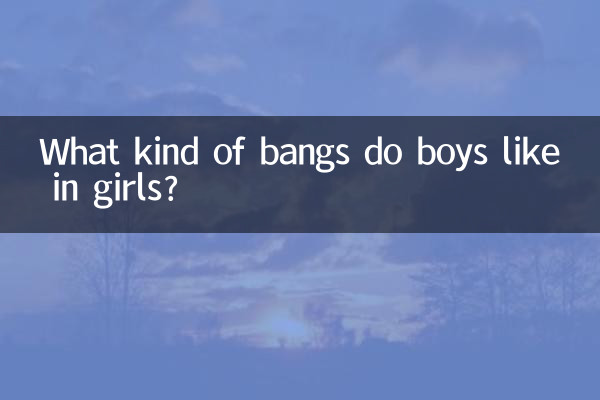 लड़कों को लड़कियों में किस तरह के बैंग्स पसंद आते हैं?