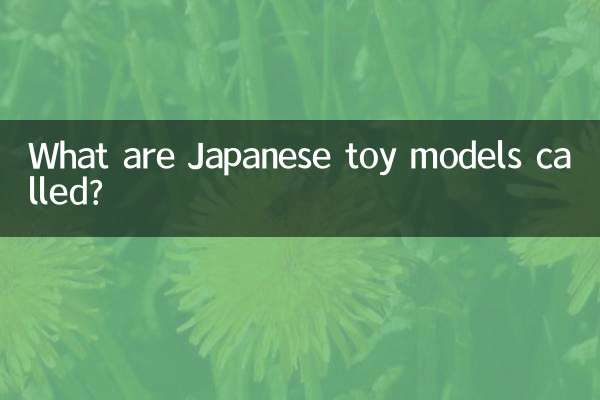 به مدل های اسباب بازی ژاپنی چه می گویند؟