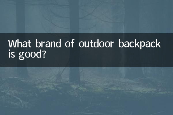 किस ब्रांड का आउटडोर बैकपैक अच्छा है?