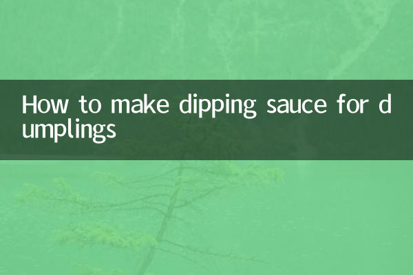 Cómo hacer salsa para mojar bolas de masa