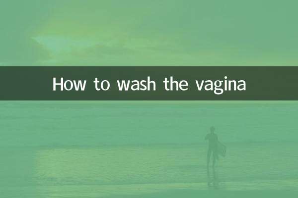 So waschen Sie die Vagina