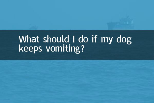 狗狗不停的吐怎么办