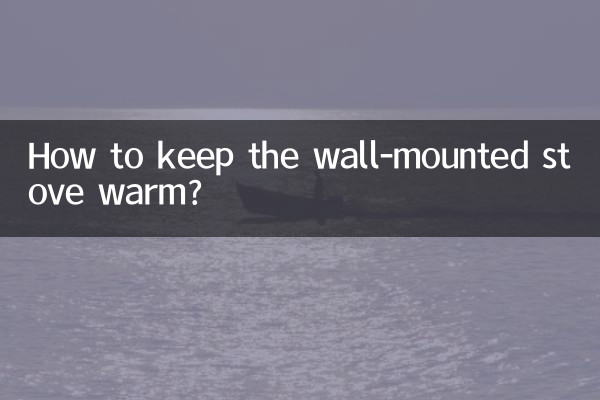 Come mantenere calda la stufa a parete?