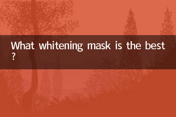 Qual máscara clareadora é a melhor?