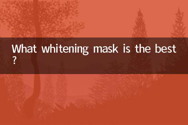 Qual máscara clareadora é a melhor?
