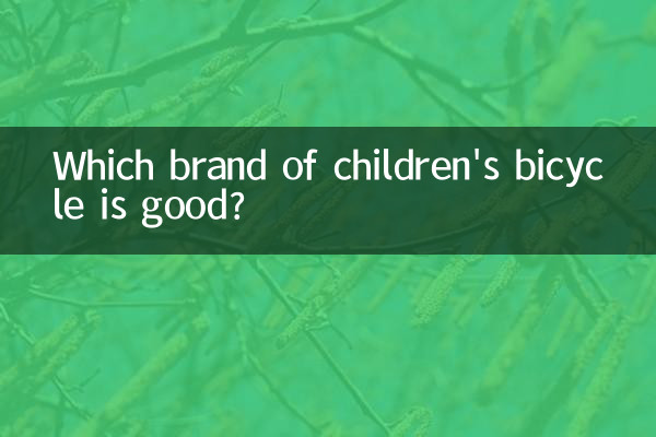 어린이 자전거 어떤 브랜드가 좋은가요?