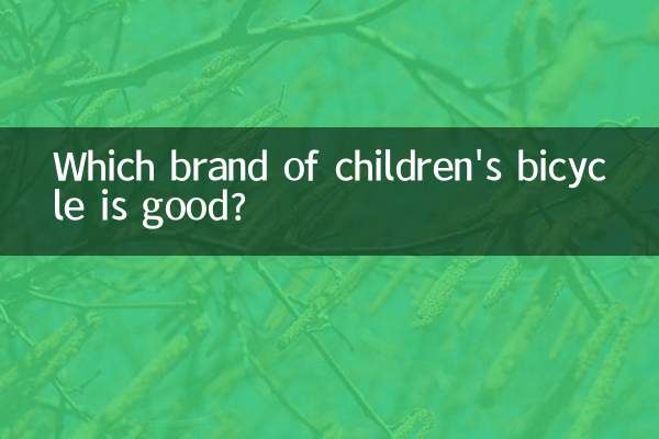 어린이 자전거 어떤 브랜드가 좋은가요?