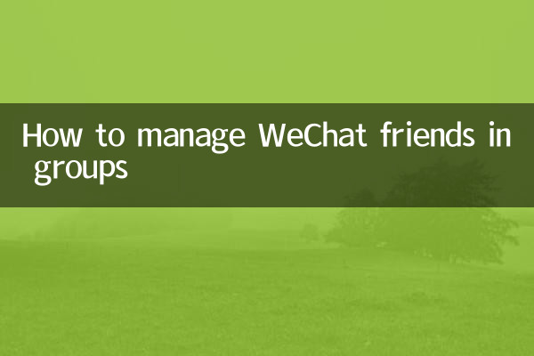 কিভাবে গ্রুপে WeChat বন্ধুদের পরিচালনা করবেন
